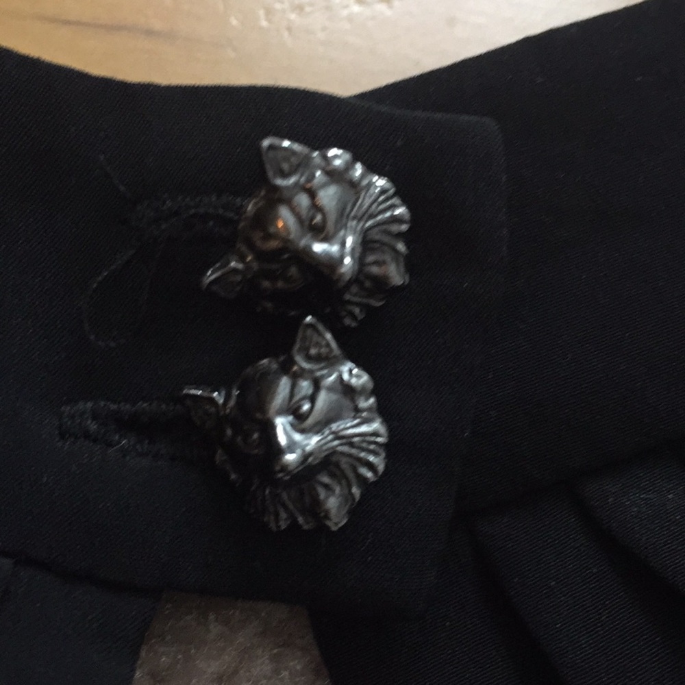 Black BCBG Mini Halter Dress w/Pockets!! - Picture 3 of 4